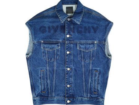 Givenchy Denim Vest - Men s XS Fashion