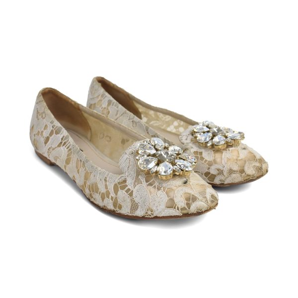 Dolce & Gabbana  Vally  Flats - Women s 37.5 Online now