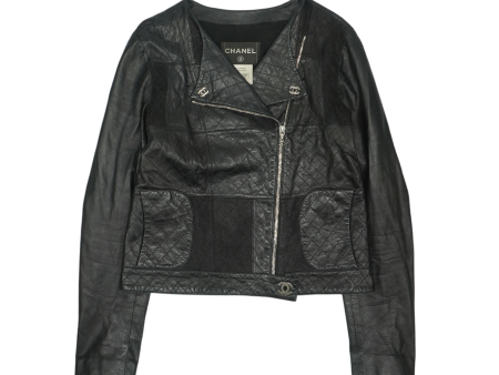 Chanel Leather Jacket - Women s 36 Online