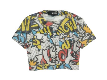 Love Moschino Crop Top - Women s 4 Supply