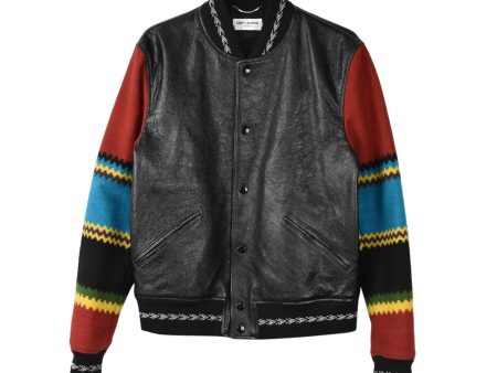 Saint Laurent  Ikarus  Leather Jacket - Men s 48 For Sale