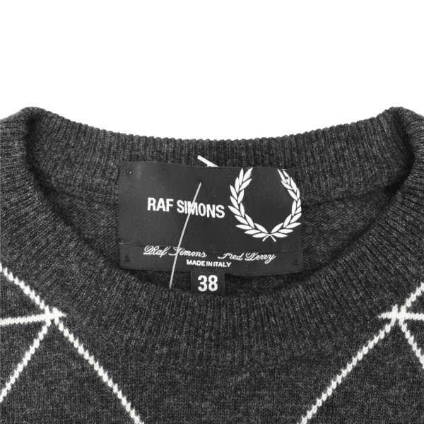 Raf Simons x Fred Perry Knit Sweater - Men s 38 For Sale