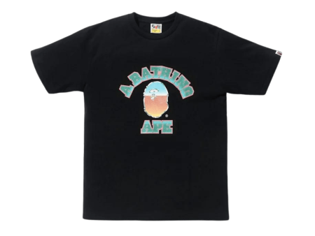 Bape  College Tee  T-Shirt - Men s 2XL Supply