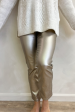 Tribal Sophia Hugging Straight Ankle Pants - Light Gold Fashion