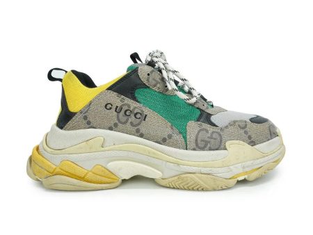 Balenciaga x Gucci  Triple S  Sneakers - Men s 43 Cheap