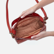 Hobo Render Small Crossbody Polished Leather - Brick Online Hot Sale