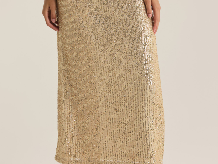 Z Supply Saturn Sequin Skirt Online now