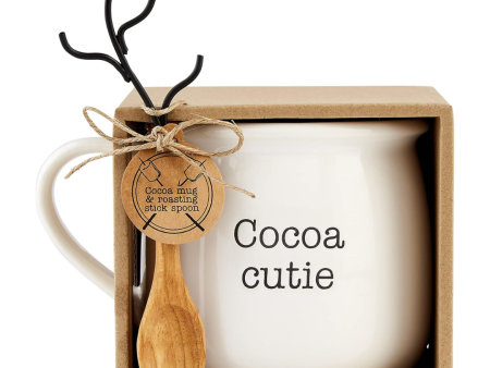 Mud Pie Cocoa Cutie Mug Set Supply