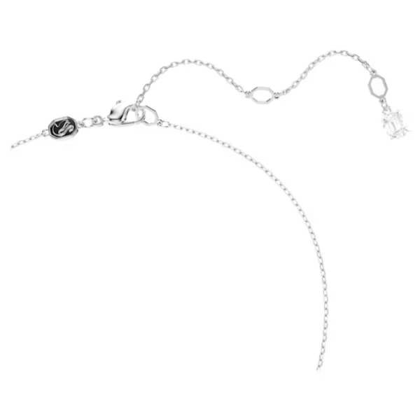 Swarovski Matrix Drop Pendant Necklace - White Rhodium Online