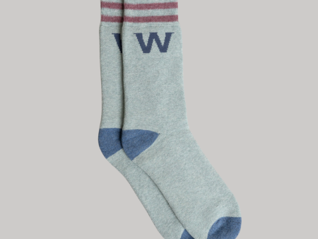 Wanakome College Socks - Aqua Mix Online now