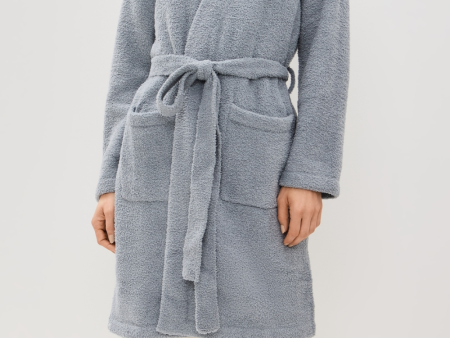 Barefoot Dreams CozyChic Solid Robe - Moonbeam Online