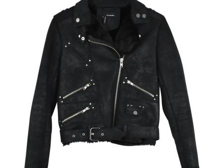 The Kooples Biker Jacket - Women s M For Sale