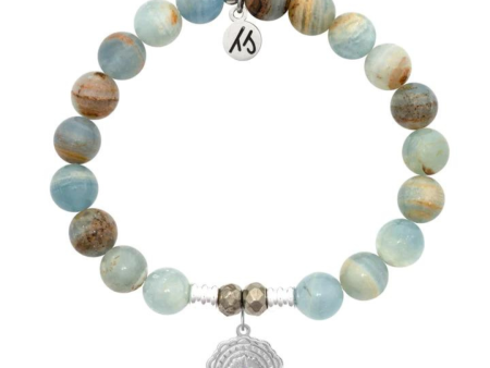 T. Jazelle Healing Charm Bracelet - Blue Calcite Fashion