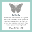 Lola Butterfly Pendant - Periwinkle Sale