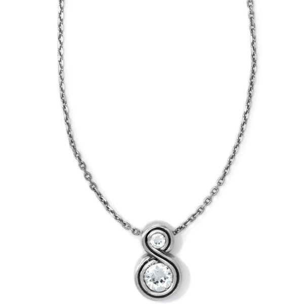 Brighton Infinity Sparkle Petite Necklace For Discount