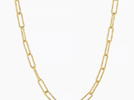 Gorjana Crew Link Necklace Online Hot Sale