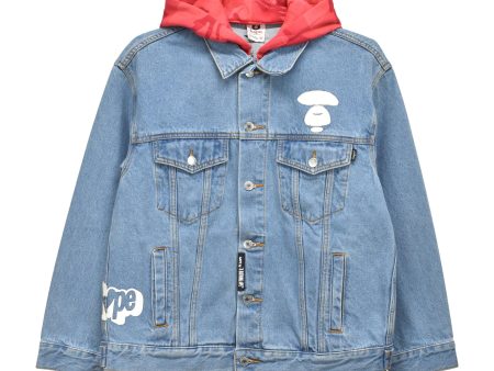 AAPE Denim Jacket - Men s XS For Sale