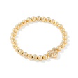 Kendra Scott Holland Heart Stretch Bracelet - Gold Hot on Sale