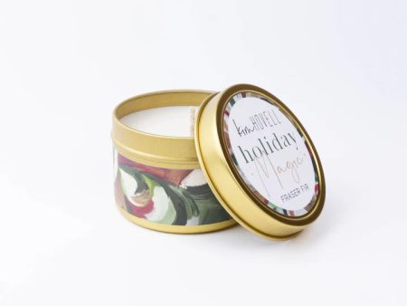 Kim Hovell Tiny Shells Tin Candle - Holiday Magic For Cheap