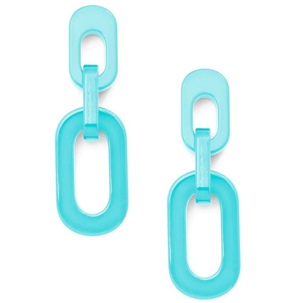 Zenzii Resin Cable Chain Drop Earring Discount