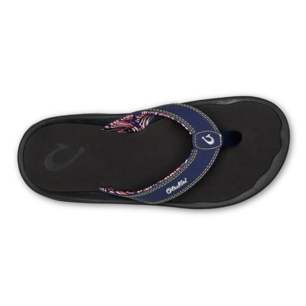 Oluaki  Ohana Flip Flops - Navy Onyx Cheap