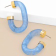 Zenzii Chunky Lucite Hoop Earring Online Hot Sale