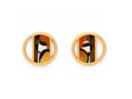 Brackish Kaycee Circle Earrings For Cheap