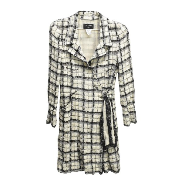 Chanel Tweed Dress - Women s 42 For Cheap