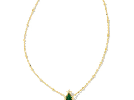 Kendra Scott Holiday Tree Short Pendent Necklace For Cheap