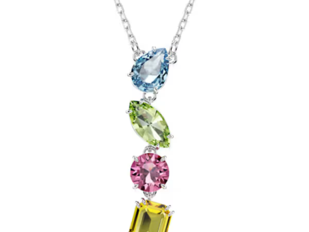 Swarovski Gema Y Pendant - Multicolor Rhodium Online