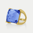 Dean Davidson Plaza Ring - Midnight Blue Gold Online now