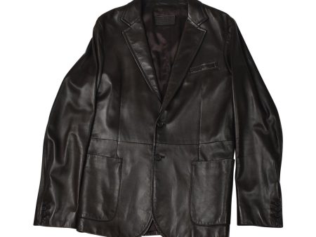 Prada Leather Blazer - Men s 50 Online now