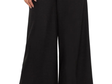 Liverpool Sailor Wide Leg Pants - Black Hot on Sale