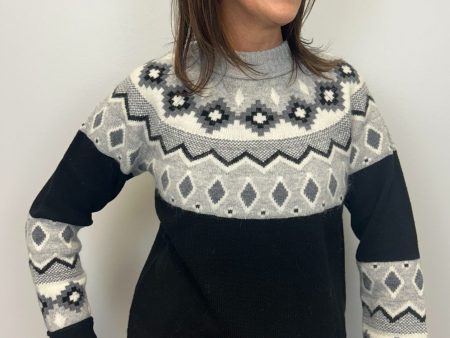 Alashan Adeline Fair Isle Crew Neck Online Sale