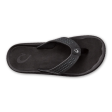 Olukai Ulele Flip Flops - Black Hot on Sale