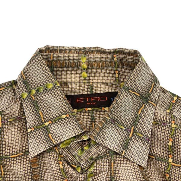 Etro Button-Down Shirt - Men s 41 Supply