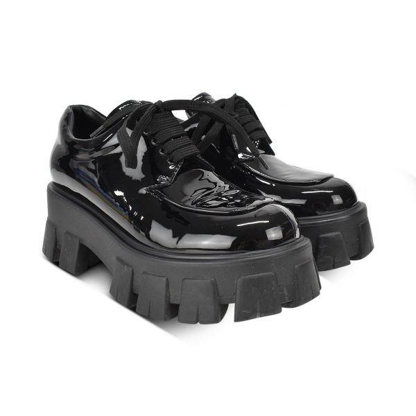 Prada  Monolith  Derby Shoes - Women s 35 For Sale