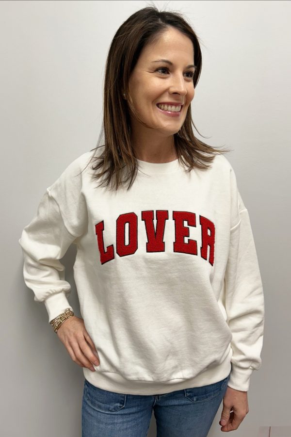 Z Supply Oversized Lover Sweatshirt - Vanilla Ice Sale