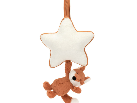 Jellycat Bashful Fox Cub Musical Pull Online now