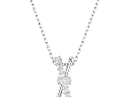 Swarovski Hyperbola Twist Pendant - White Rhodium Online