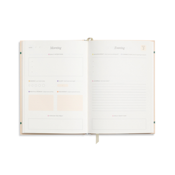 Papier Happy Stripes Wellness Journal Online now