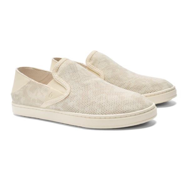 Olukai Pehuea Slip Ons - Puka White Supply