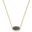 Kendra Scott Gold Elisa Necklace - Multi Druzy Online Hot Sale