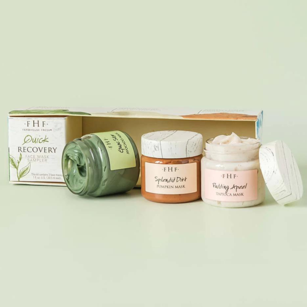 Farmhouse Fresh Quick Recovery Face  Mask Sampler Set Supply