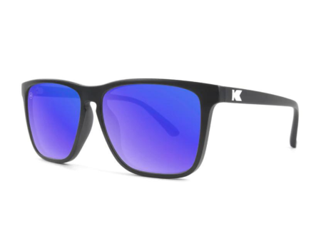 Knockaround Fast Lanes Sunglasses - Matte Black Moonshine Online now