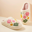 Lilla Haven Multi Floral Home Slippers Online now