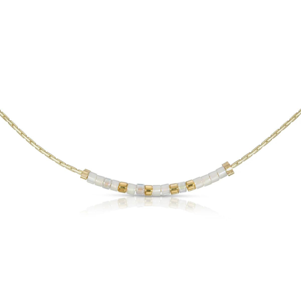 Dot & Dash Morse Code Necklace - Faith Online