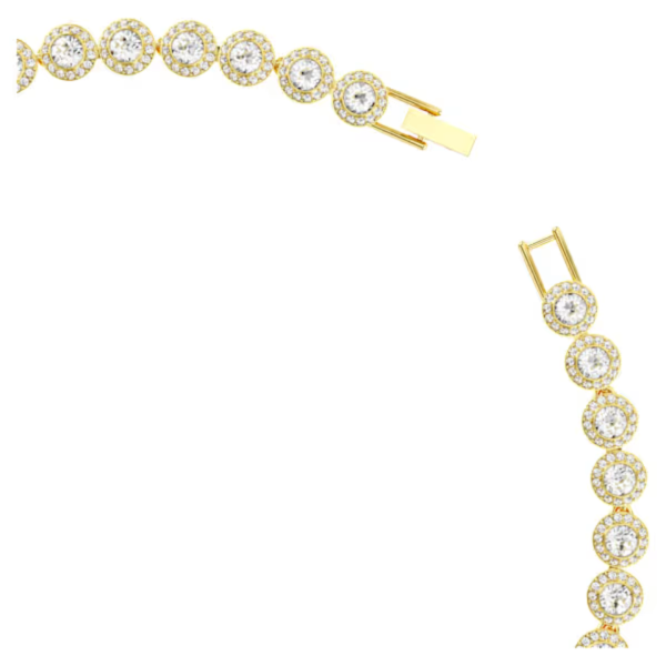 Swarovski Una Angelic Tennis Necklace - White Gold Fashion