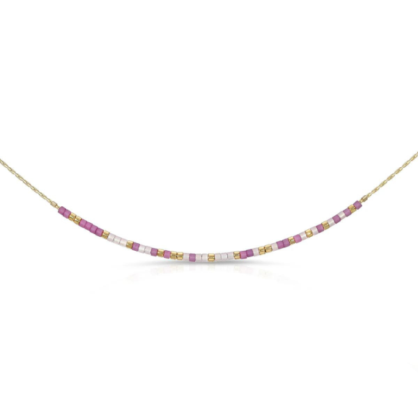 Dot & Dash Morse Code Necklace - I Hope You Dance Sale