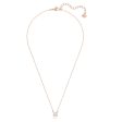 Swarovski Attract Square Cut Necklace - Rose Gold Discount